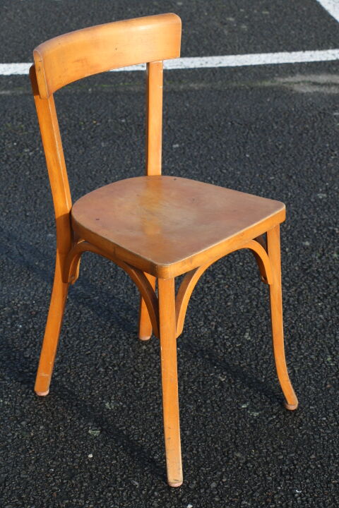 Set of 6 chairs Bistro baumann beech clear n ° 13
