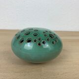 Vase ball pique flower ceramic 60s