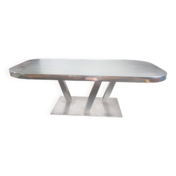 Table basse aluminium