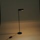 Lampe sur pied Haloprofil 878HR par Viktor Frauenknecht pour Swiss Lamps en noir