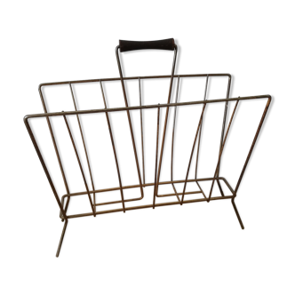 Brass magazine rack