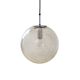 Mid-Century Air-Bubbled Glass 'Globe' Ceiling Light from Limburg, Germany, 1970s