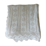 Antique crochet bedspread