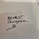 Henriot Quimper Brittany Butter Dish 1950/60