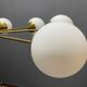 Italian Sputnik Brass Chandelier 1950’s