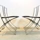 One off Hand painted set of four ‘Luisa’ Dining Chairs by Marcello Cuneo