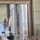 Large gilded wood mirror