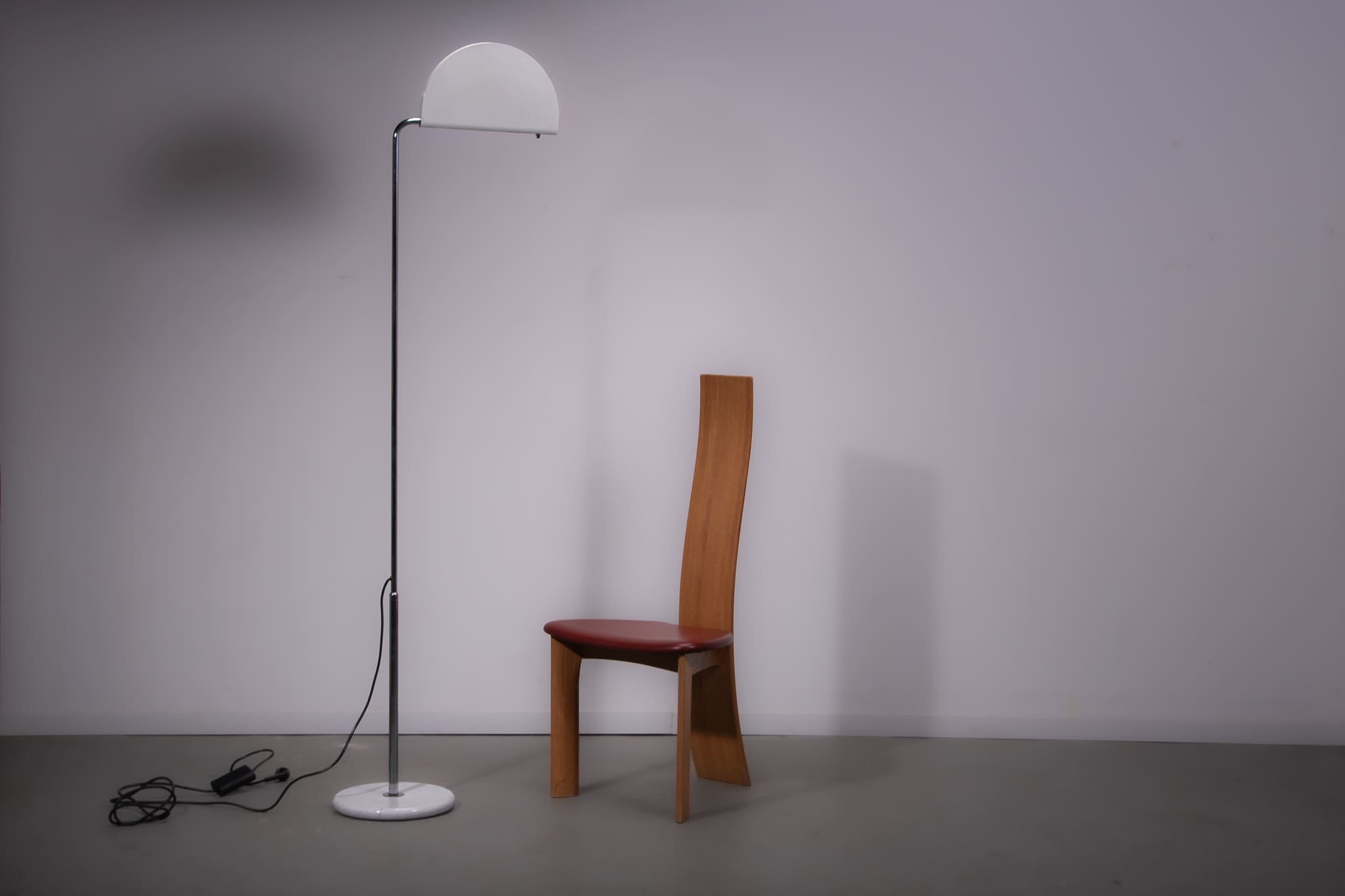 Mezzaluna floor lamp by Bruno Gecchelin for Skipper