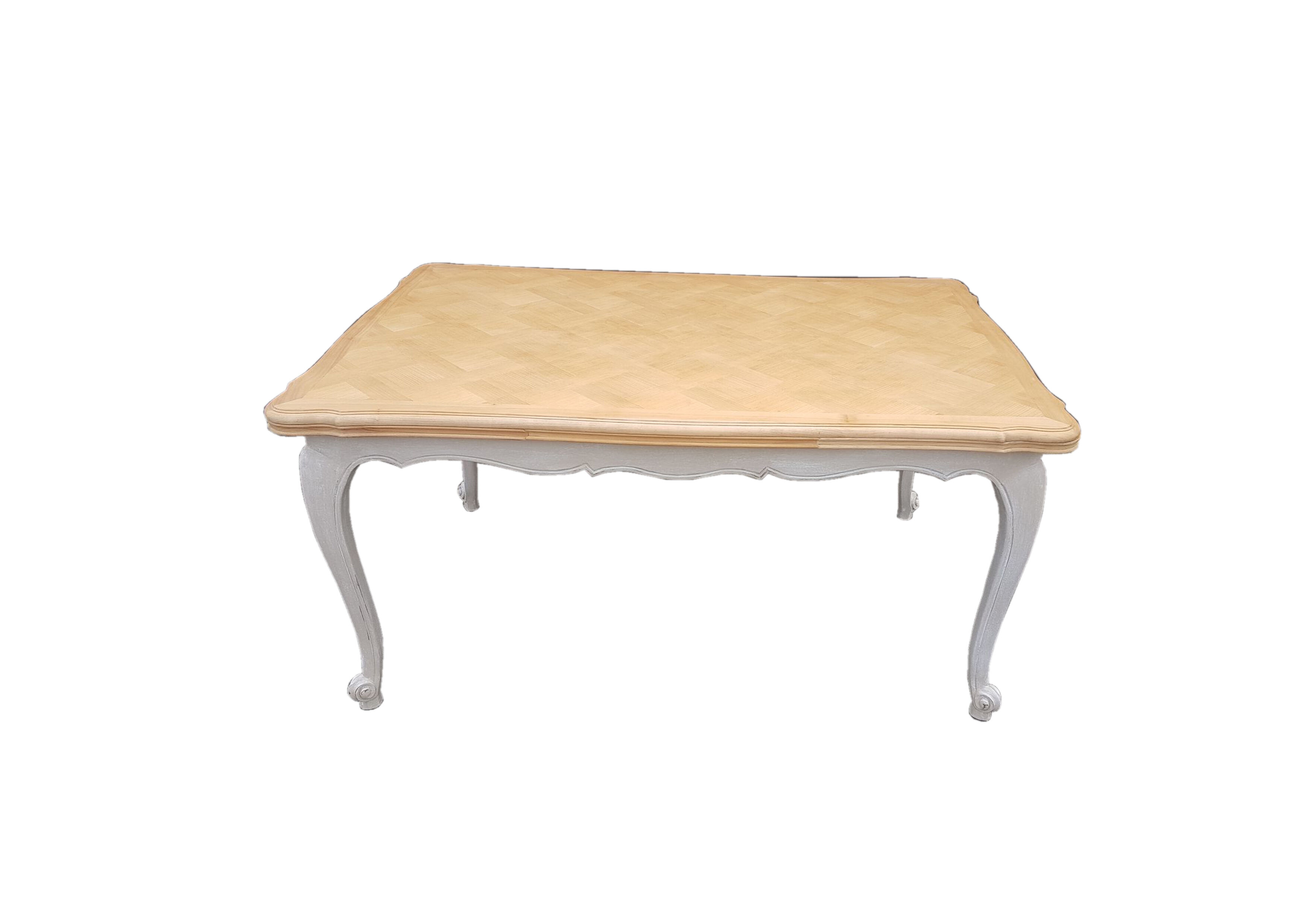 Dining table Louis XV style extendable