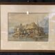 Eugène BOURGEOIS (1855-1909), The Cabestan, framed watercolour 19th century