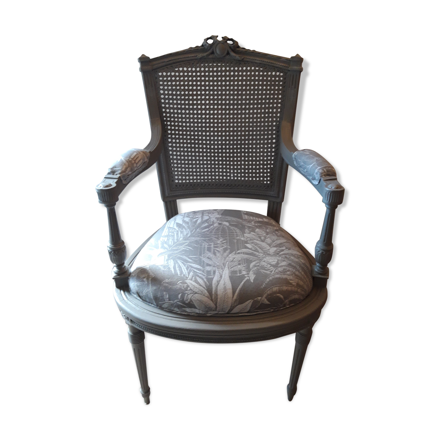 Louis XI convertible armchair