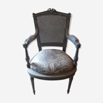 Fauteuil cabriolet Louis XI