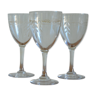 Verres en cristal