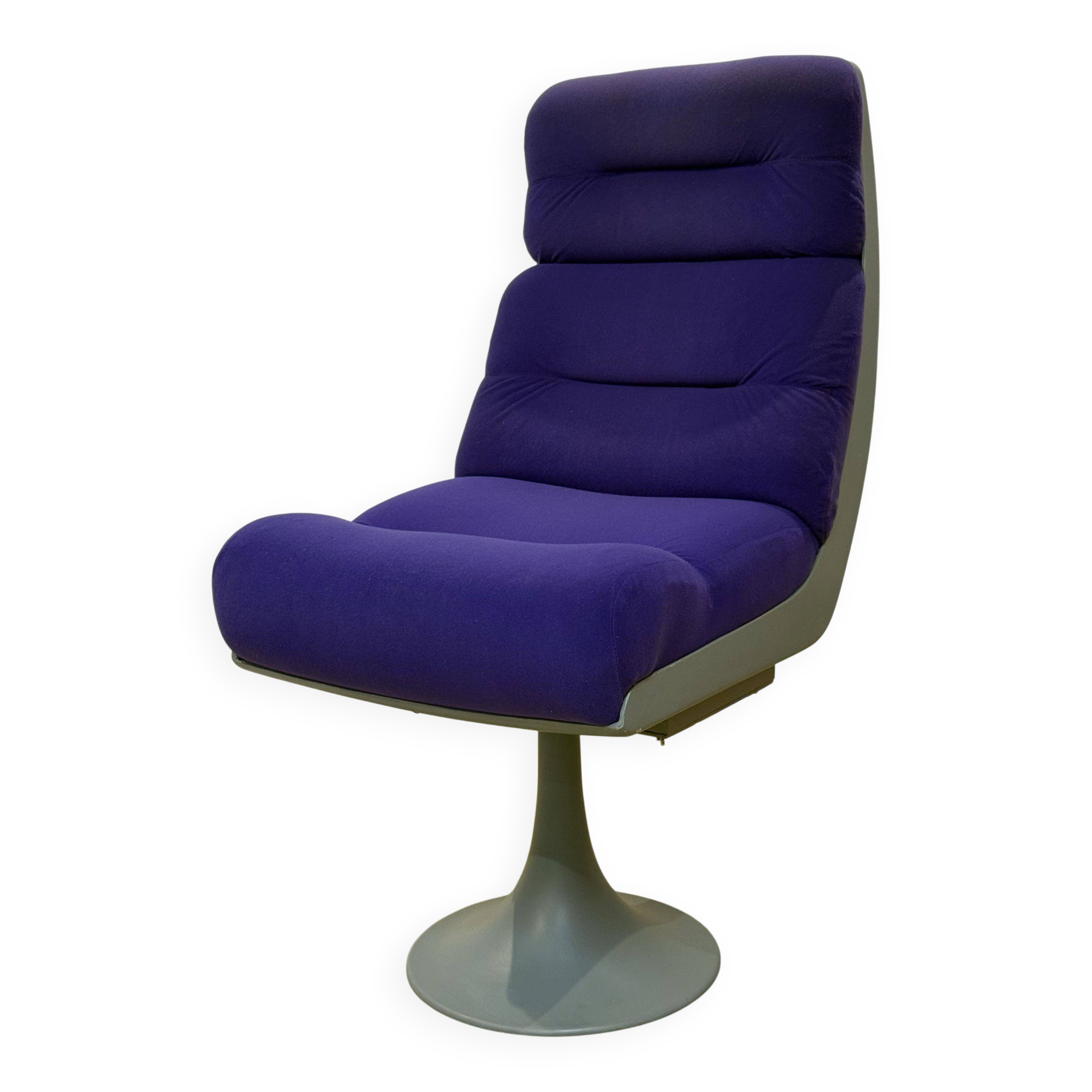 vintage 80s designer armchair