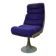 vintage 80s designer armchair