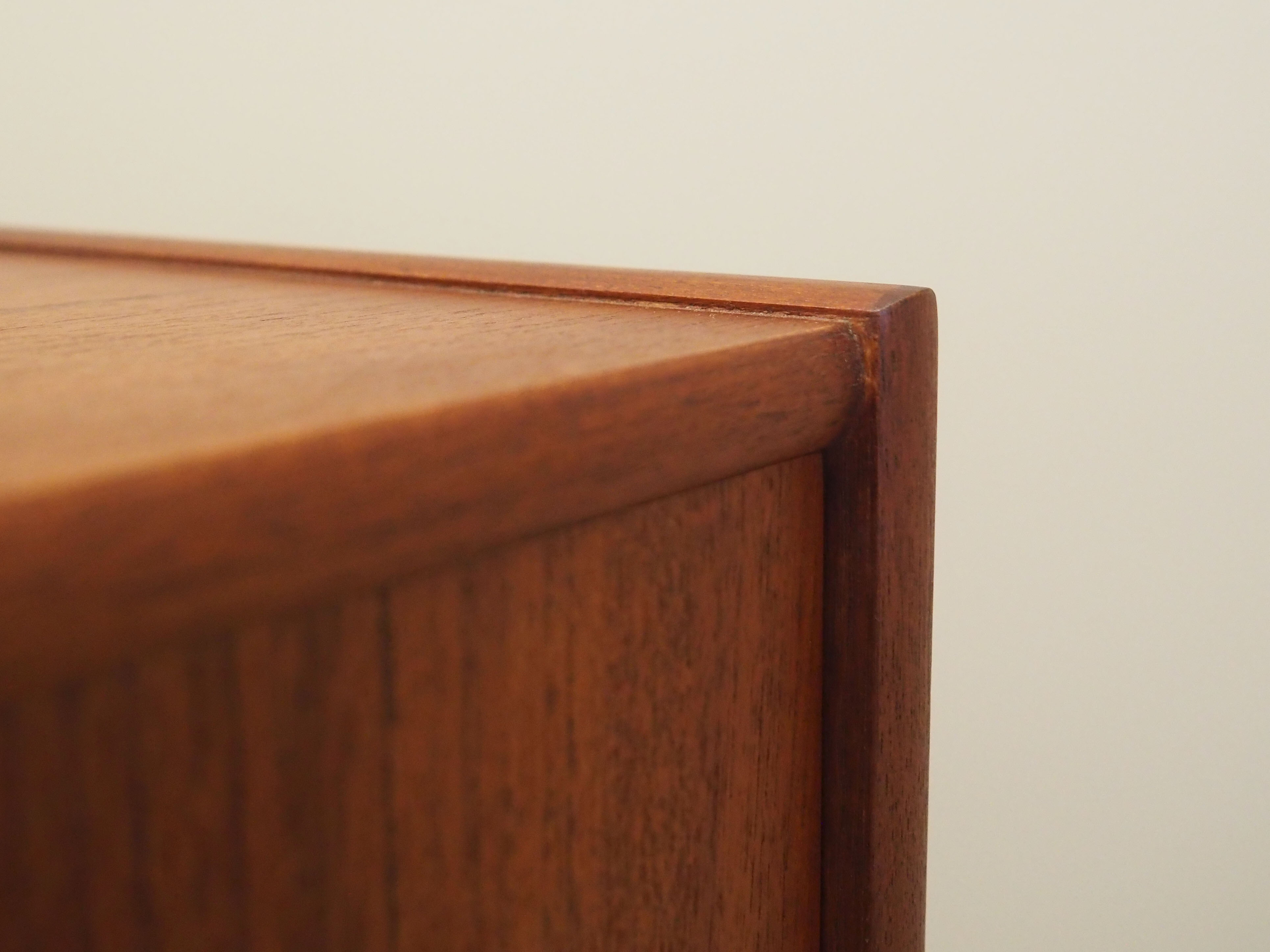 Teak sideboard, Danish design, 1970s, production: Denmark