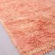 Peach Handmade Moroccan Rug 167 x 250 cm - Vintage Berber Rug - Wool Rug