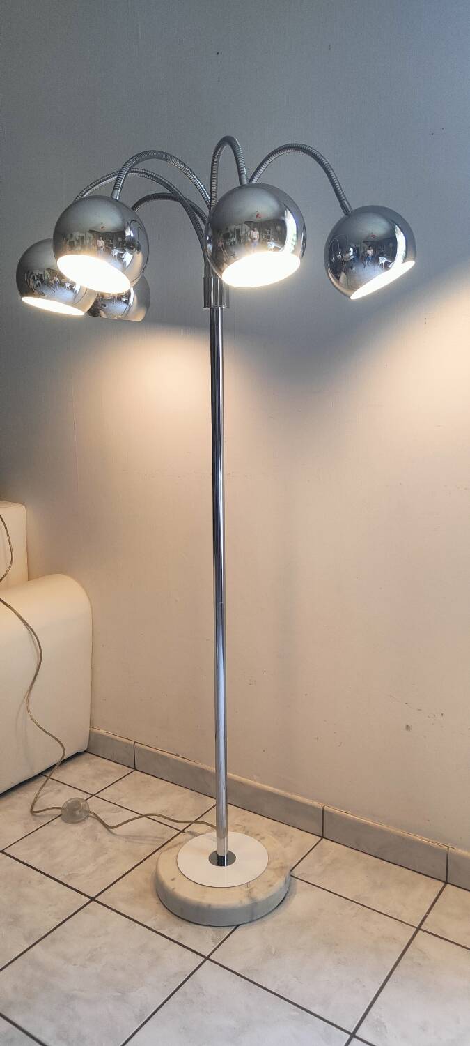 Lampadaire vintage 1990 eye ball