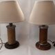 Paire de lampes 1940 Etlin inclinables