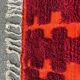 Moroccan Berber Beni Ourain Custom Red Rug 250/150cm
