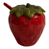 Strawberry-shaped jam slip