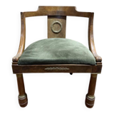 Fauteuil de bureau époque Empire