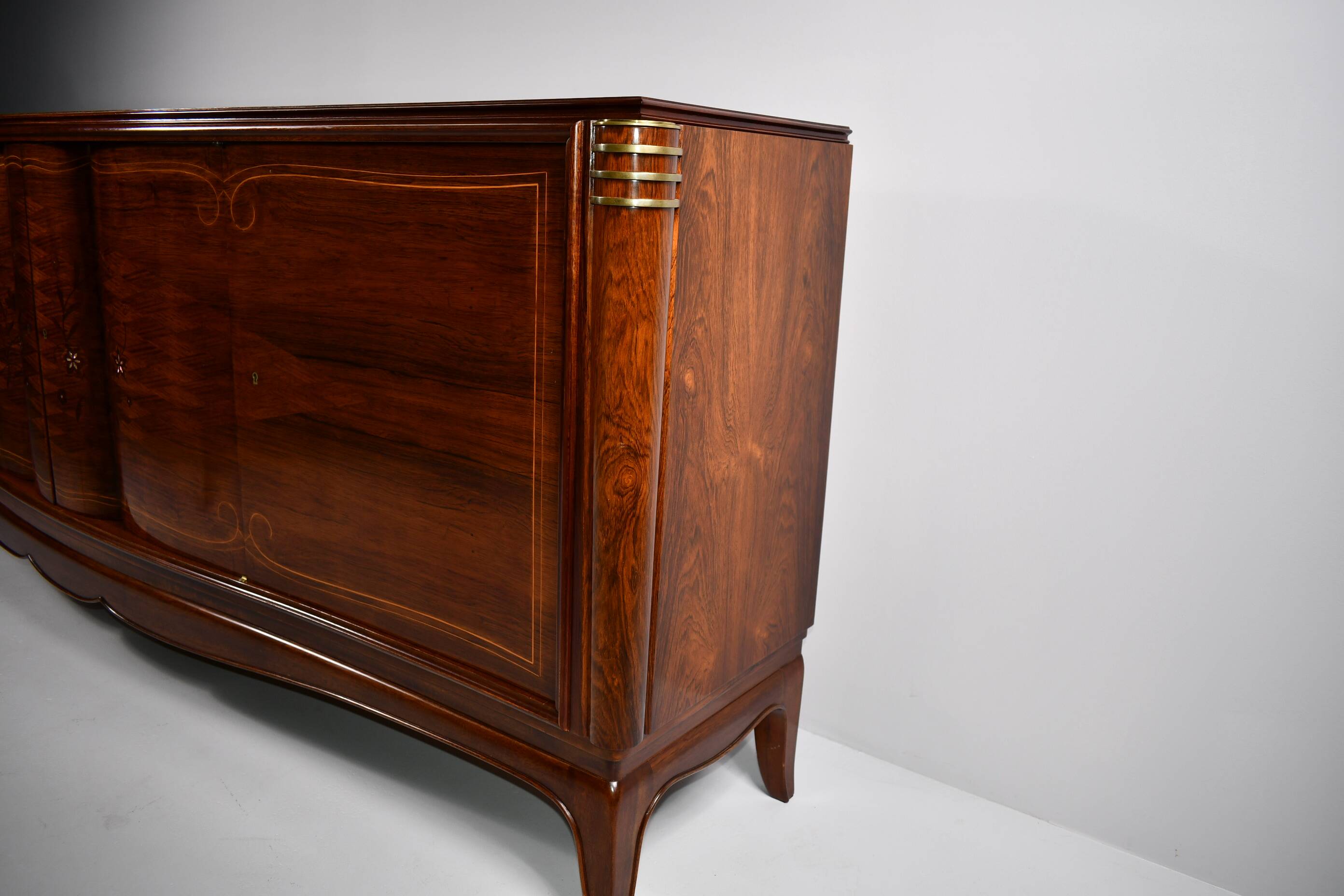 Vintage Art Deco sideboard by Jules Leleu, France 1940