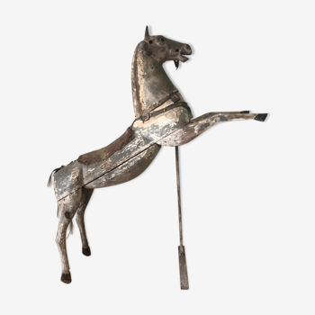 Cheval en bois 19ème