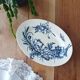 Oval iron earth dish BFK, Flora