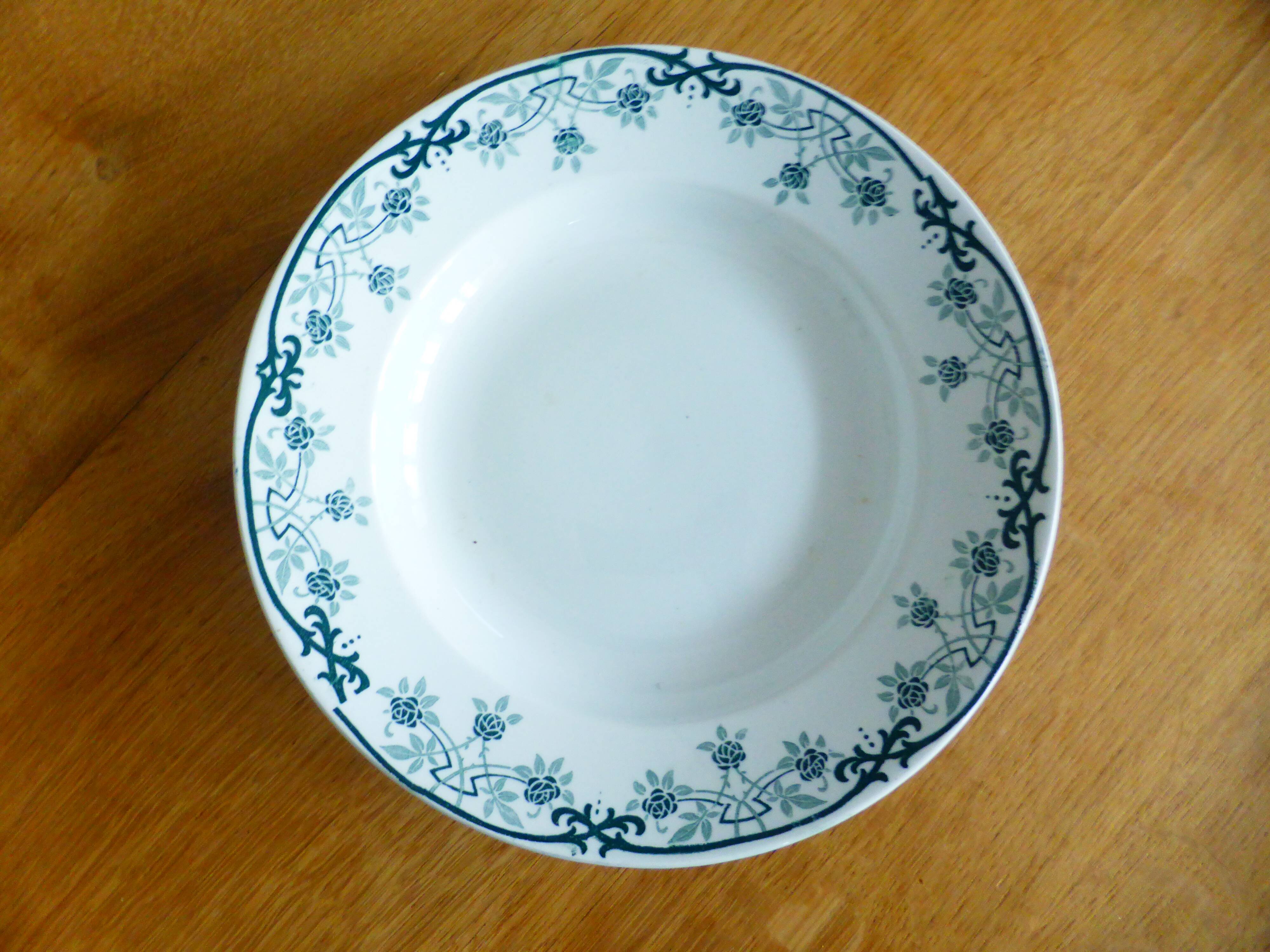 1 deep plate St Amand and Hamage model Bleriot 221260