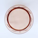 Ancien vase en verre gravé