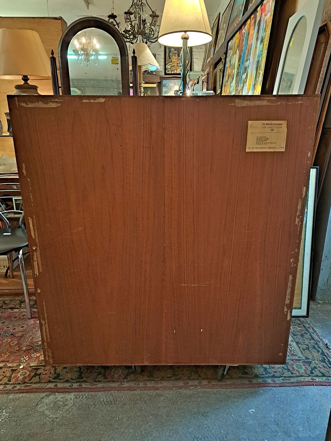 O.Bank Larsen Rosewood Bookcase