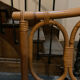 Rattan bed 140x190 cm