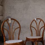 Rattan chair pairs