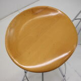 Set of Four Beech Jamaica Bar Stools by Pepe Cortés, 1990s