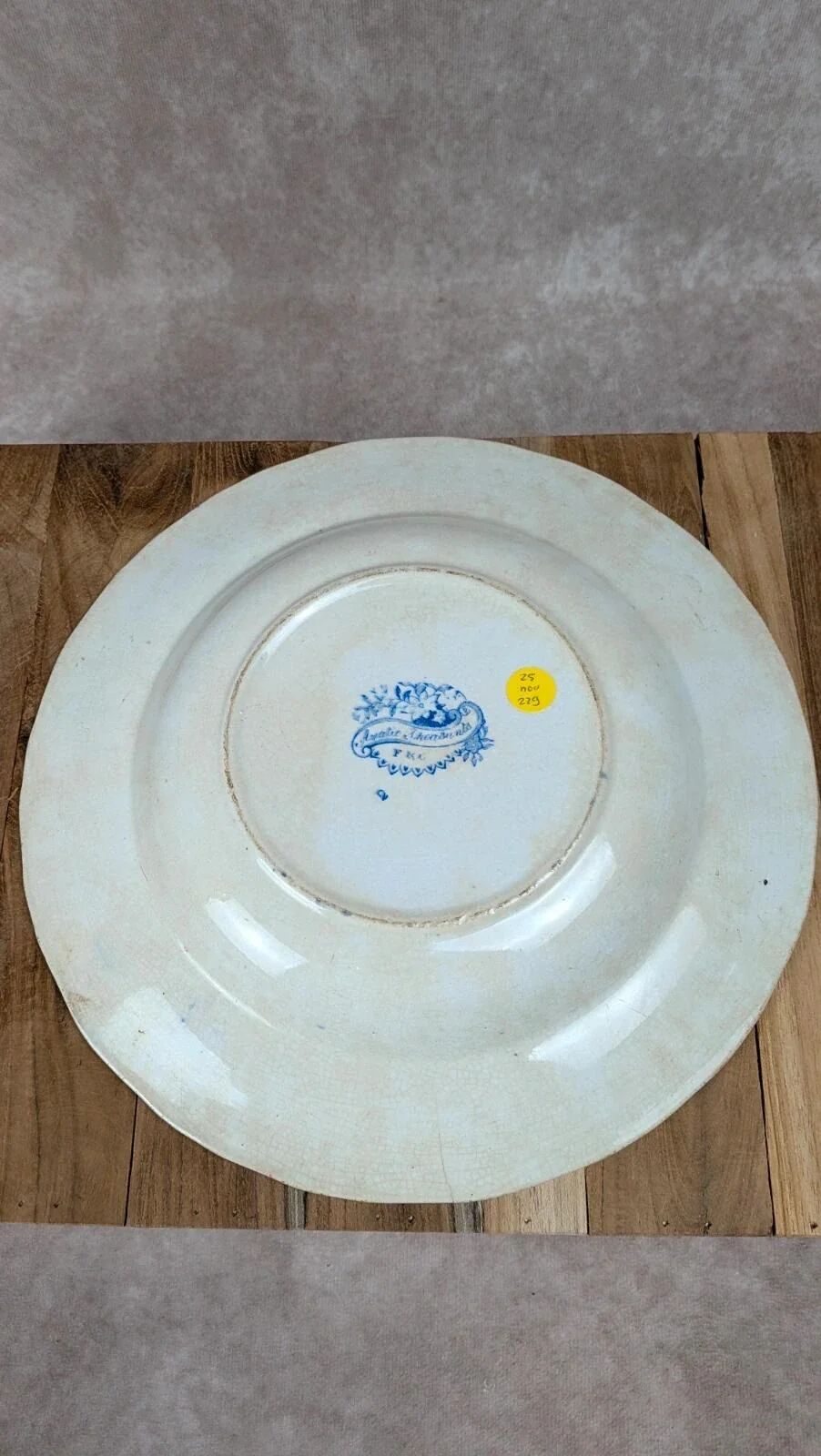 Old English plate – "Asiatic Pheasants" pattern
