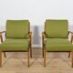Armchairs by Selman Selmanagic for VEB Deutsche Werkstätten Hellerau.