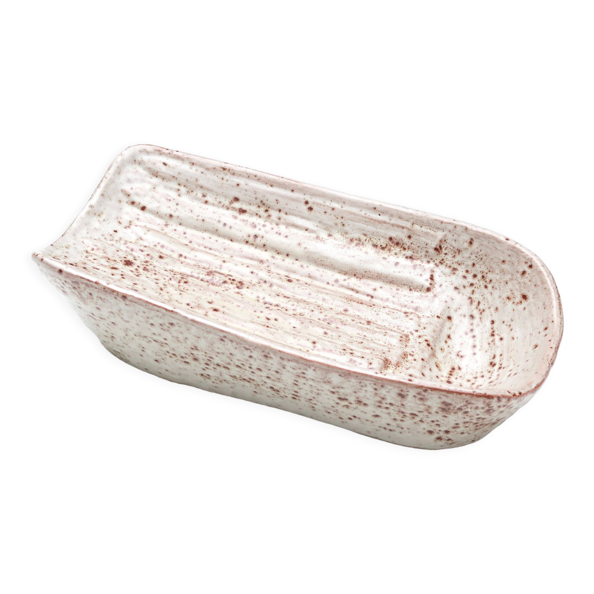Ceramic asparagus dish, 1960s
