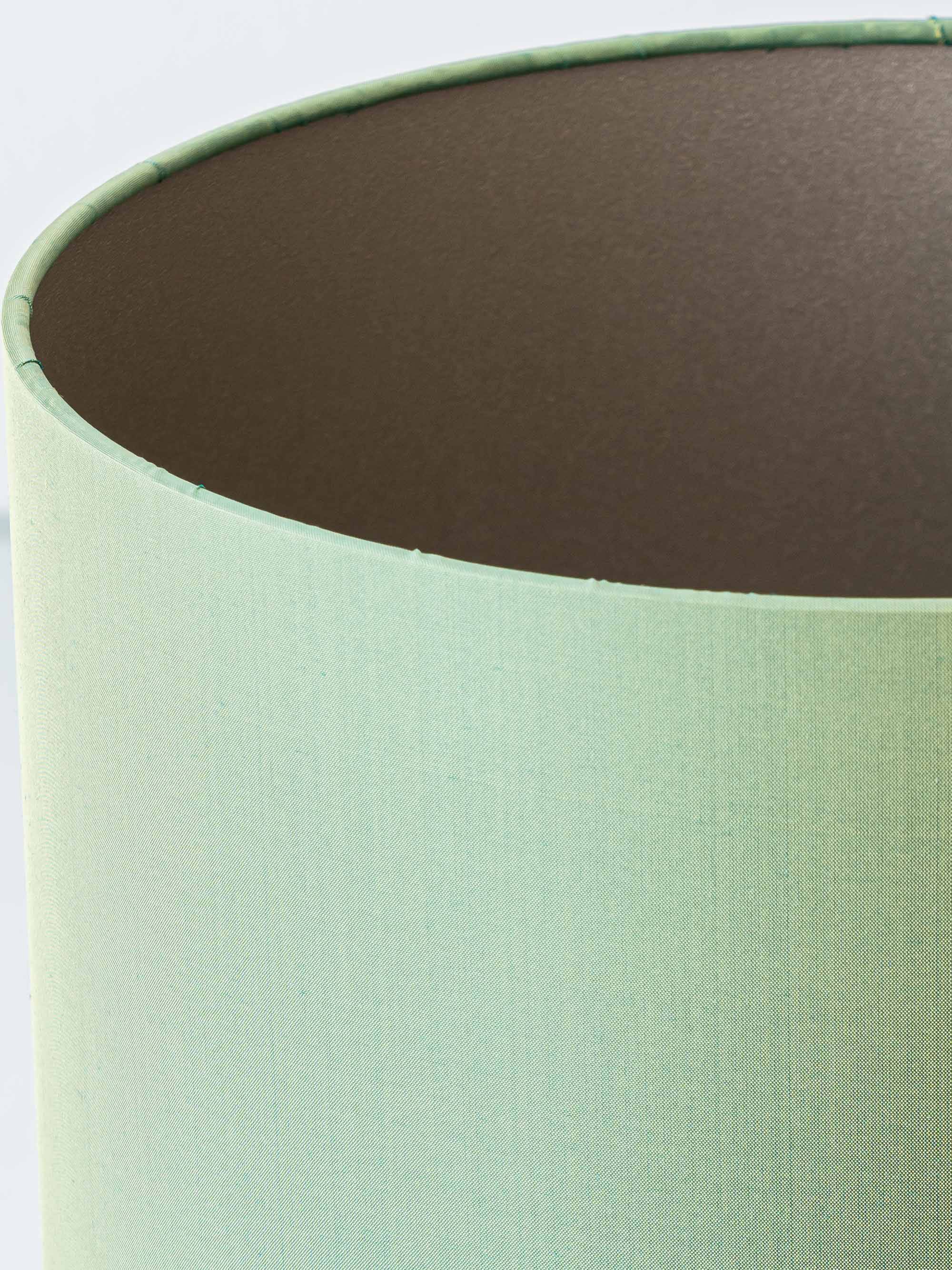 Charles Catteau Frères Keramis Pineapple Table Lamp, New Silk Shade