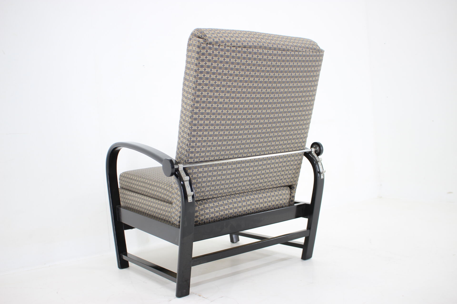 1940s Kropacek Kozelka Adjustable Armchair, Czechoslovakia