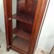 Vitrine style Empire en acajou et bronze doré, dessus marbre noir – XIXe