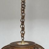 Rattan pendant light, 1970