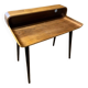 Bureau design plaqué noyer