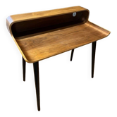 Walnut veneer designer desk