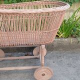 Rattan cradle