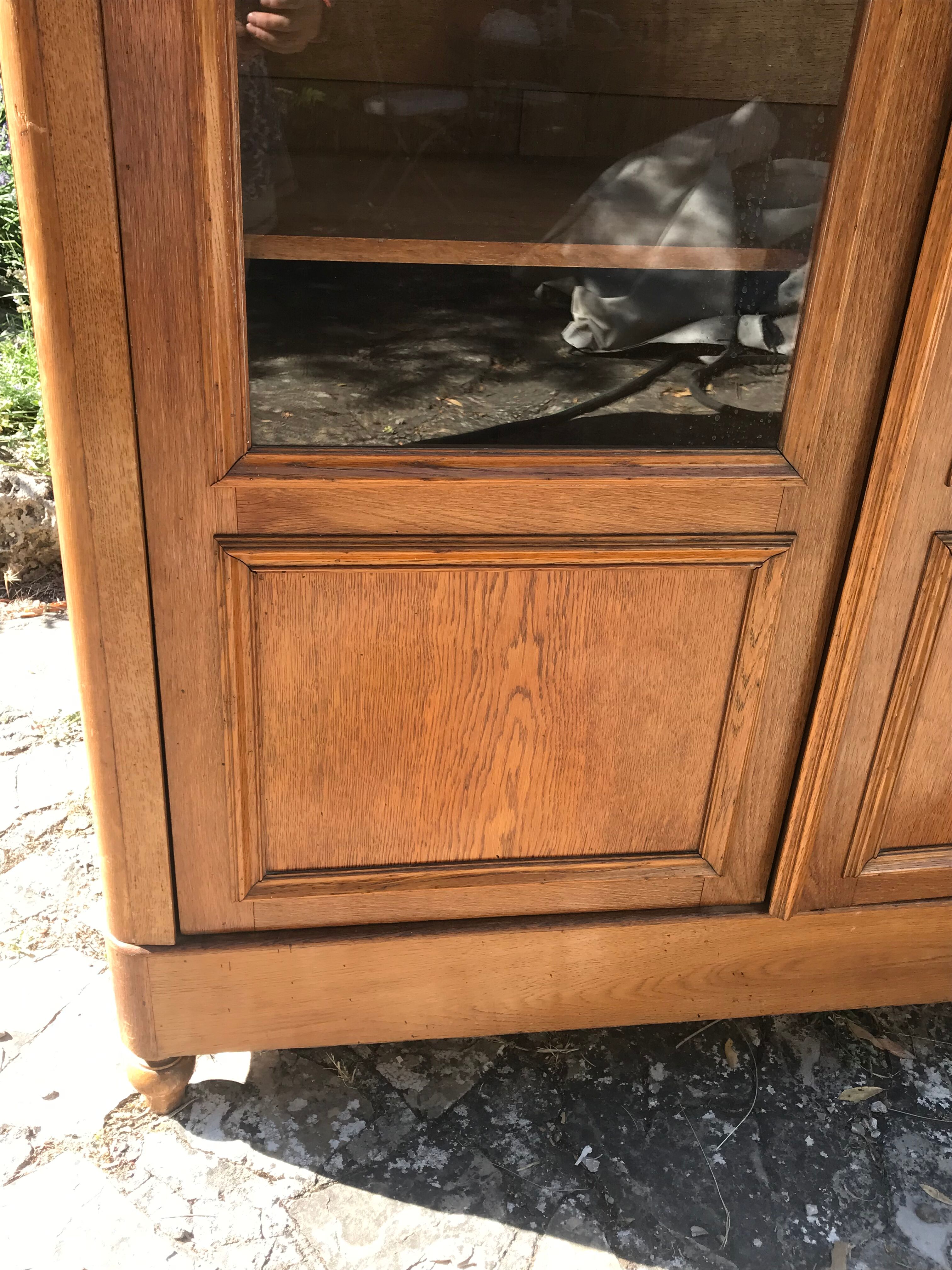 Vintage glass cabinet