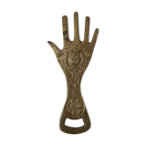 Opens Bottle Bottle Bottle Hand Brass