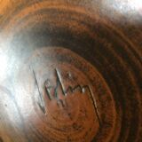 J BLIN BALL VASE