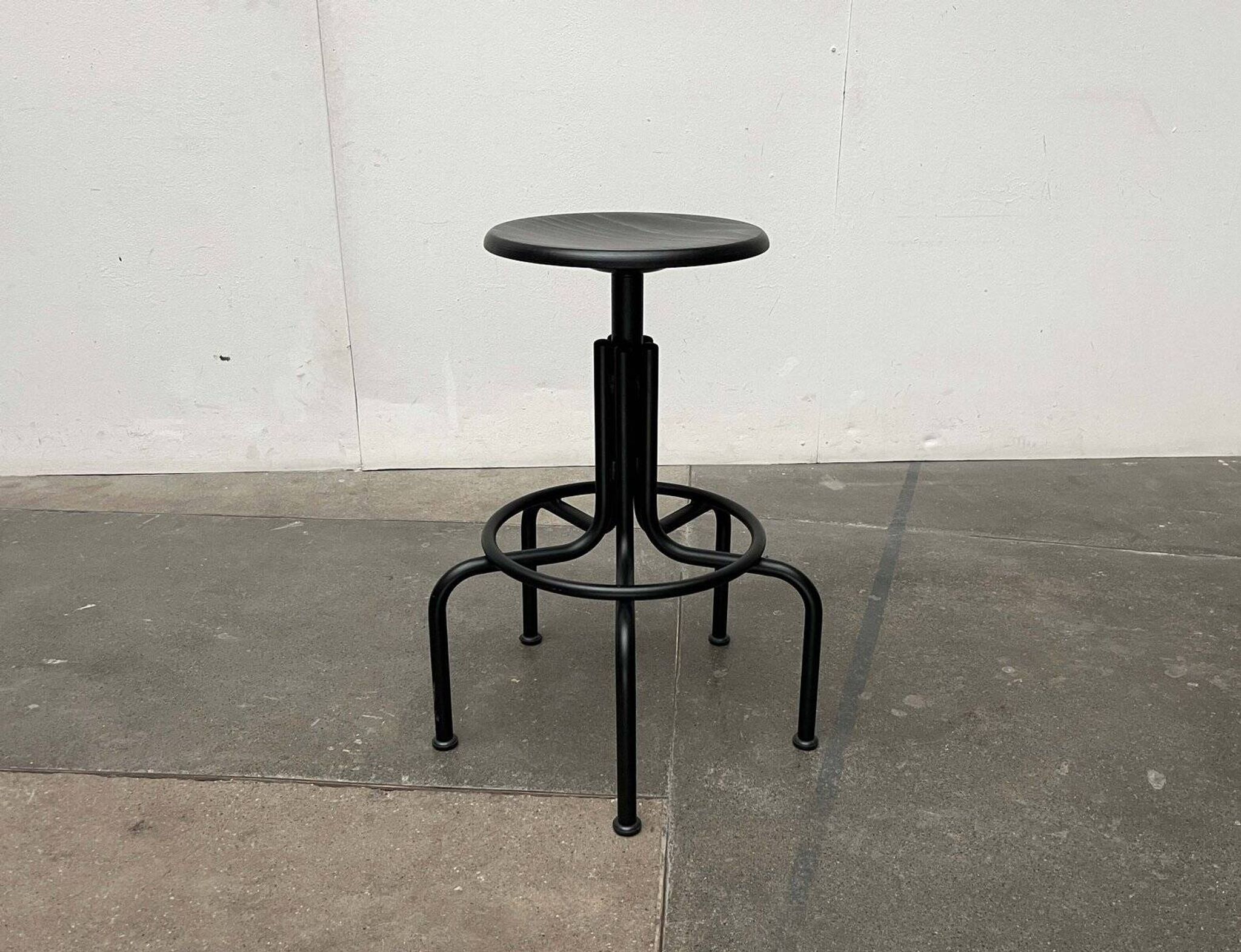 Tabouret pivotant industriel allemand de Lambert