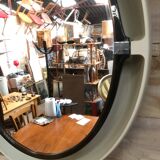 Oval mirror design allibert year 70